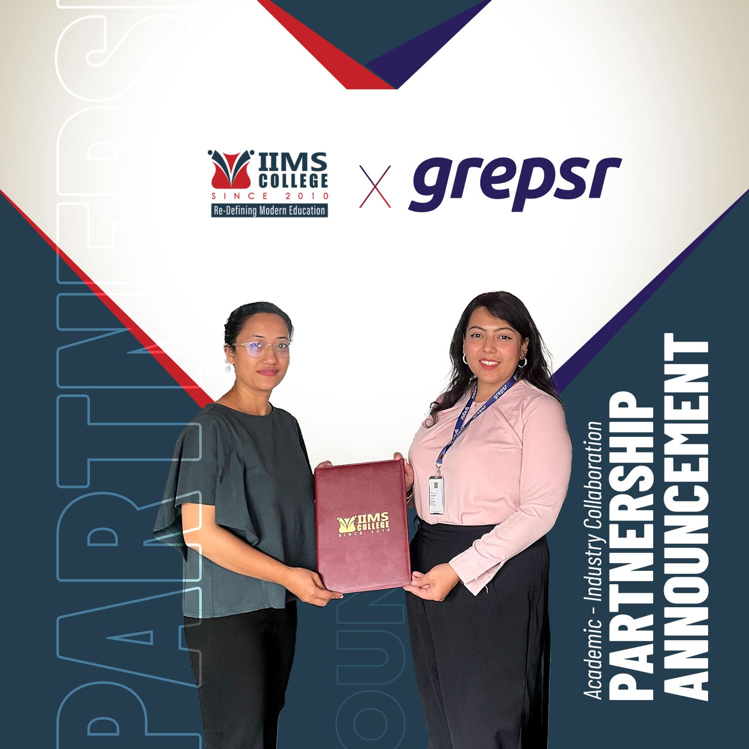 IIMS College Forms Academia-Industry Partnership With Grepsr