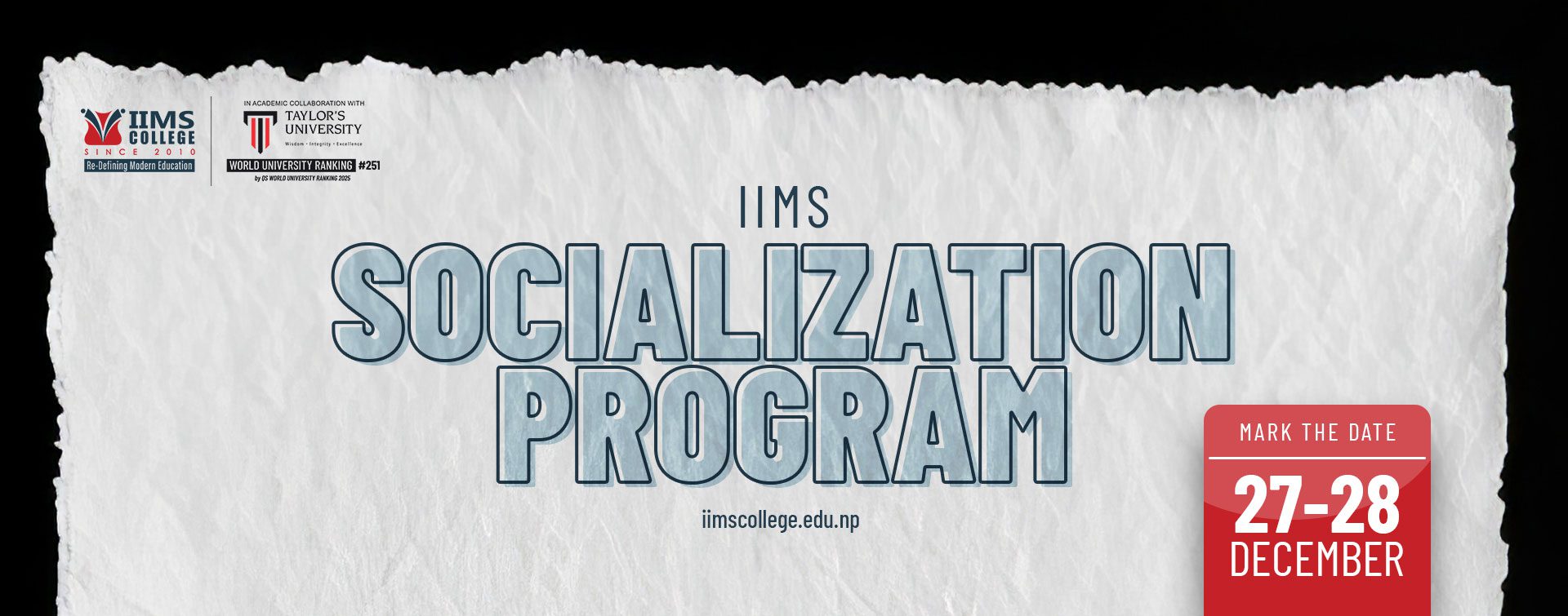 IIMS Socialization 2024