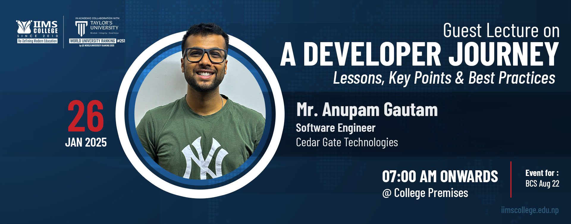 Guess Lecture of A developer Journey Lessons, Key points & Best Practices