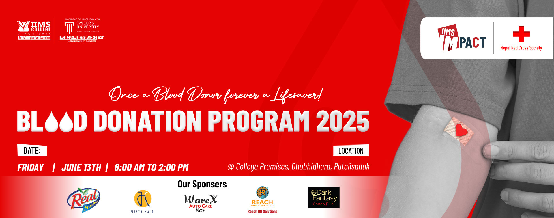 Blood Donation Program 2025 | June 13th