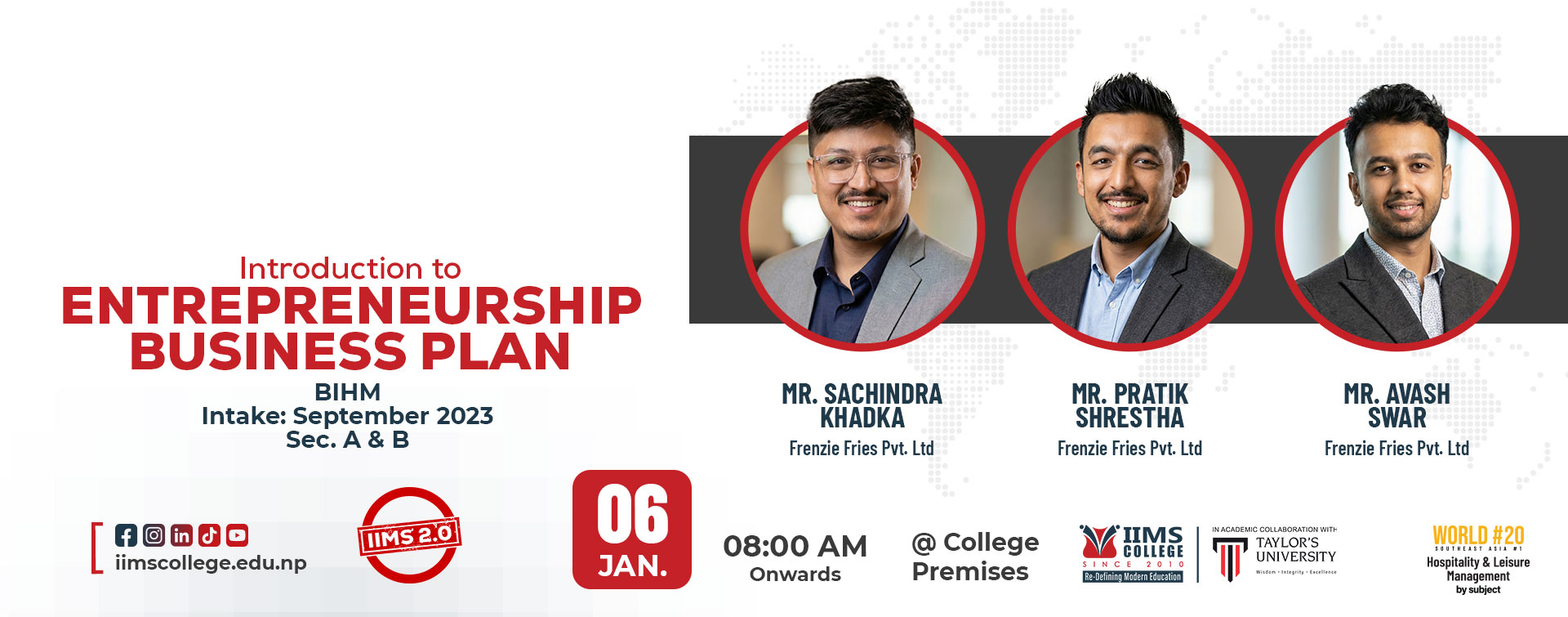 Introduction to Entrepreneurship Business Plan with Frenzie Fries Pvt. Ltd.