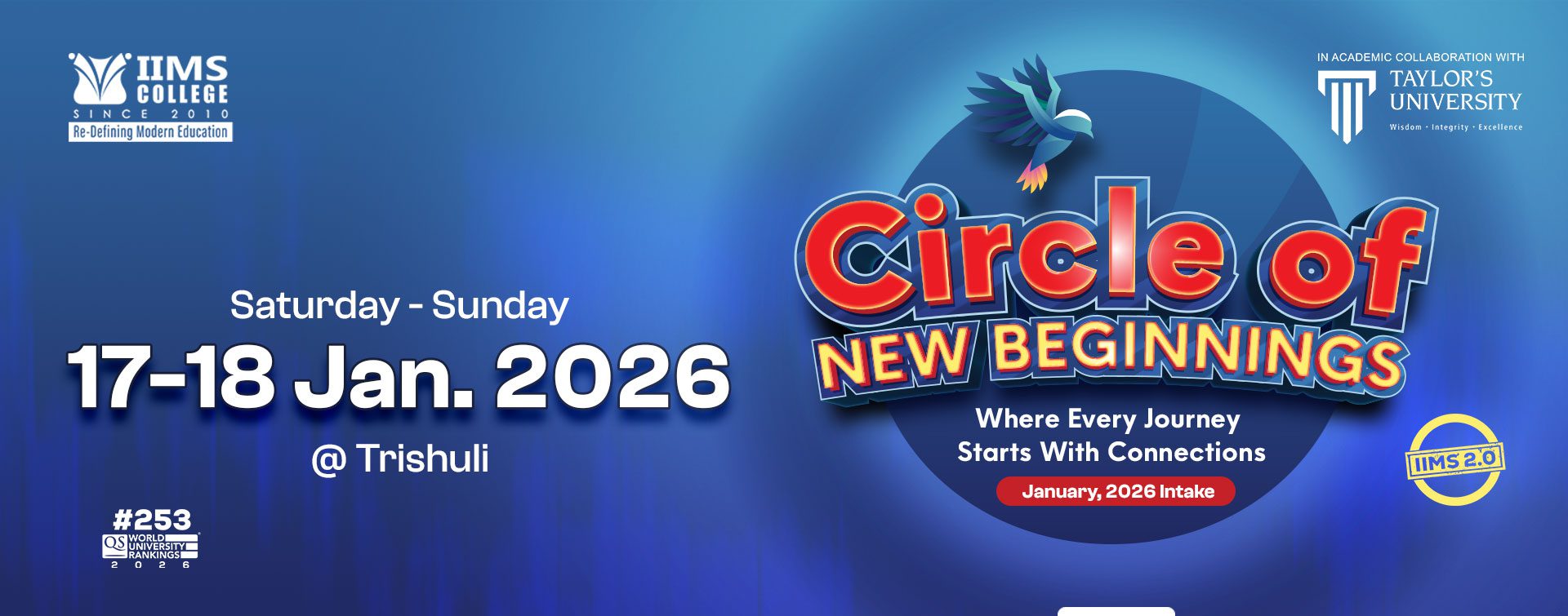 Circle of New Beginnings: Two Days of Fun, Friendship and Unforgettable Adventures for January 2026 Intake Students