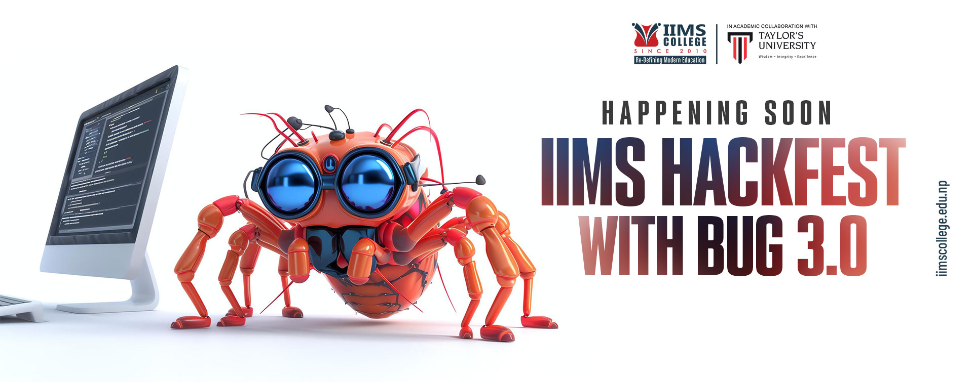 IIMS Hackfest with Bug 3.0 – Happenign Soon