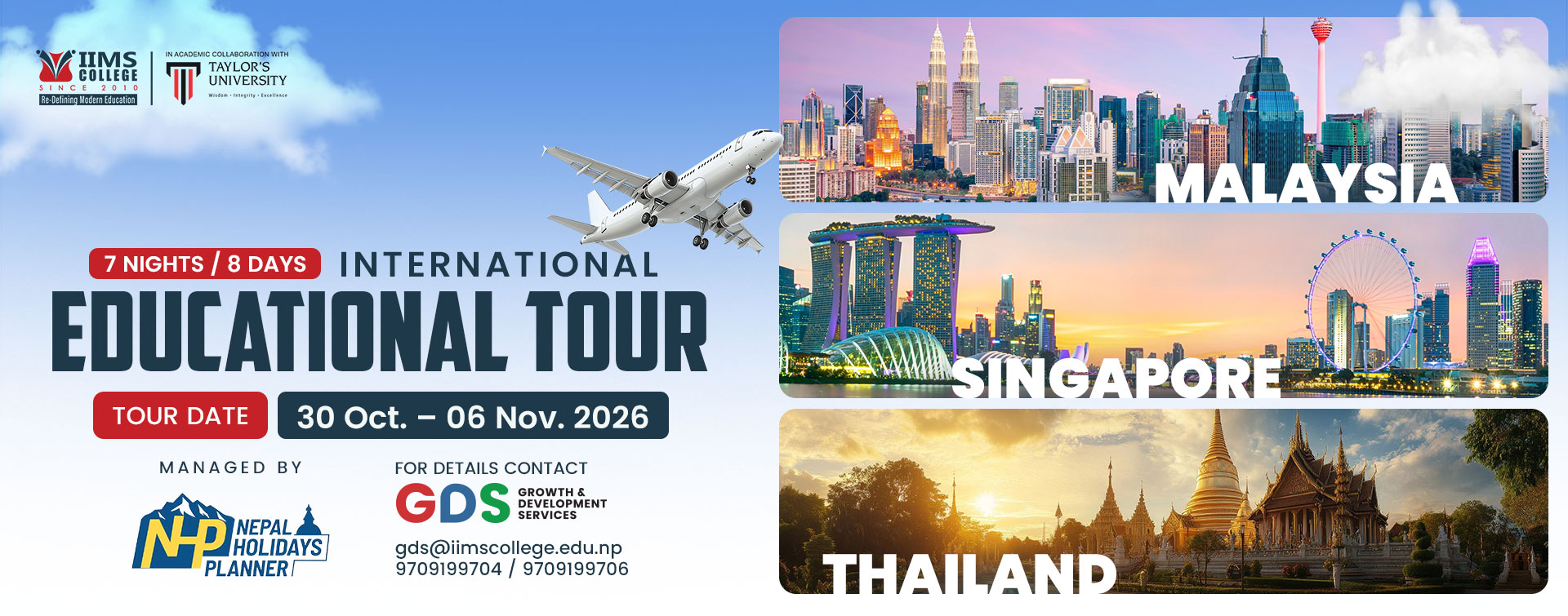 IIMS International Educational & Cultural Tour 2026